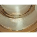 Cendrier en cristal marron Daum Nancy France