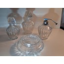Ensemble de toilette Cristal BACCARAT 4 Pi&egrave;ces.