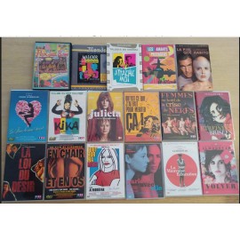 Collection Pedro Almodóvar 17 Films Cultes en CD Vidéo De 1980 à 2016.