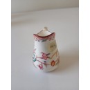 Lot de 4 pièces en Porcelaine de Sarreguemines Décor Minton 216 "Fleurs des Inde