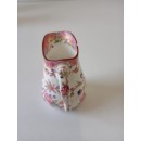 Lot de 4 pièces en Porcelaine de Sarreguemines Décor Minton 216 "Fleurs des Inde