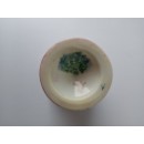 Lot de 4 pièces en Porcelaine de Sarreguemines Décor Minton 216 "Fleurs des Inde