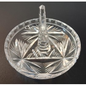 Autres produits antiquit&eacute; ou brocante : Baguier en cristal avec de beaux reflets