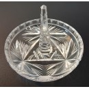 Baguier en cristal avec de beaux reflets