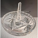 Baguier en cristal avec de beaux reflets