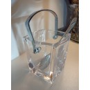 Extraordinaire seau a glace en cristal de Sèvres